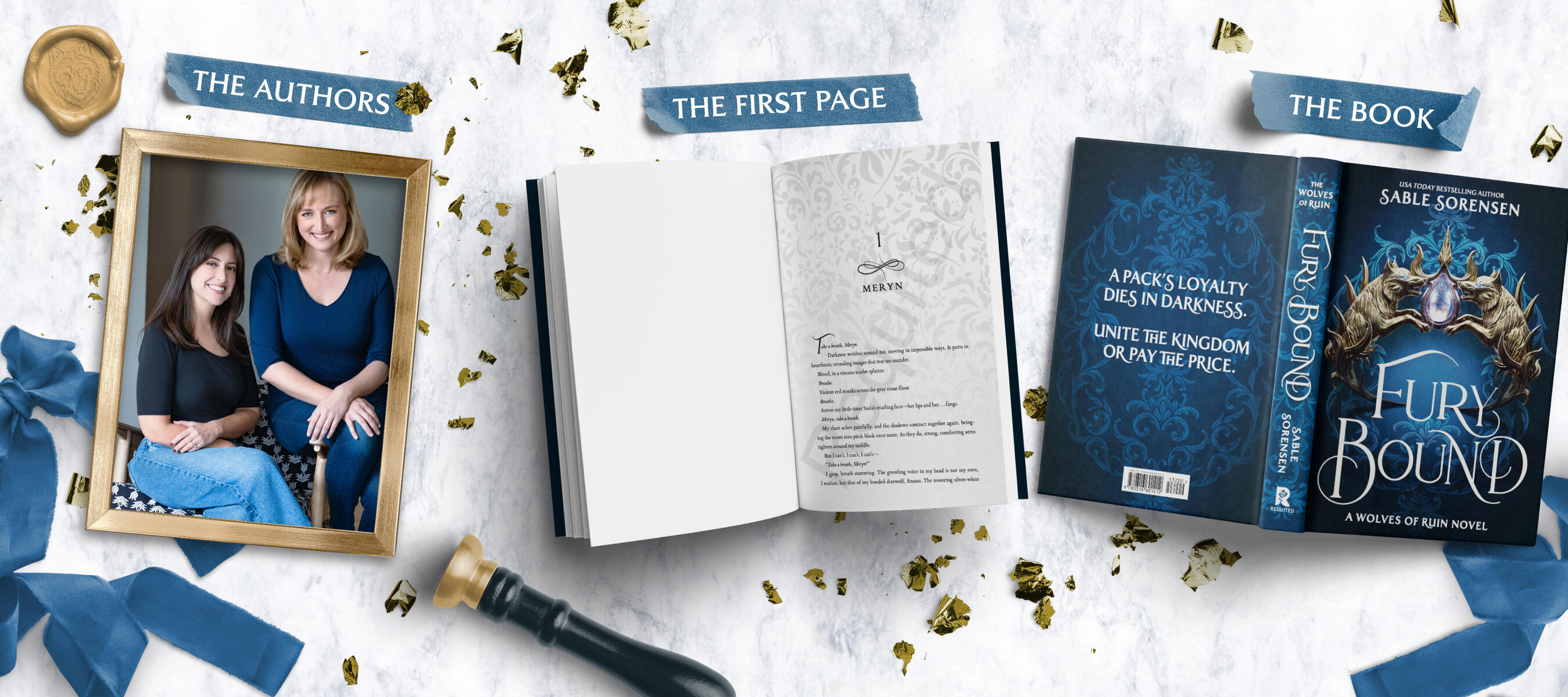 The Authors, the first page, the book