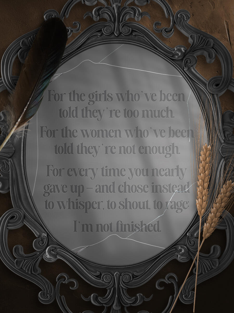 Kissed by the Gods Dedication Graphic Kissed by the Gods Dedication Graphic